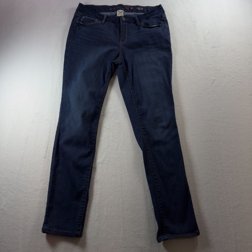 Faded Glory Jeans Women’s size 10 Skinny Stretch Color Blue